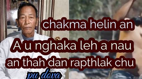 Zoram Deng Chhuak Chakma In A U Nghaka Leh A Nau An Thah Dan Rapthlak