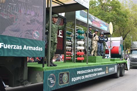 Desfile Cívico Militar 212 Aniversario De La Independencia De México Secretaría De La