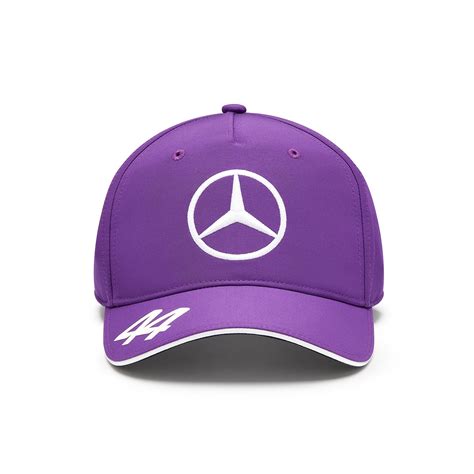 Mercedes AMG F1 2024 Kappe für Kinder Hamilton Lila