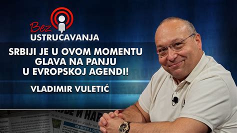 Vladimir Vuletić Srbiji je u ovom momentu glava na panju u evropskoj