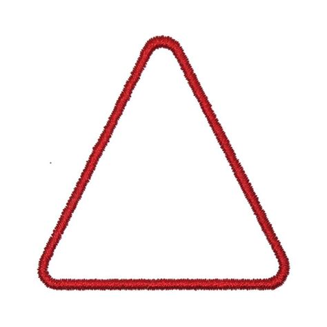 Rounded Triangle Embroidery Design Instant Download - Etsy