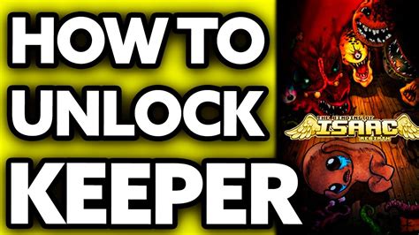 How To Unlock Keeper Binding Of Isaac Very EASY YouTube