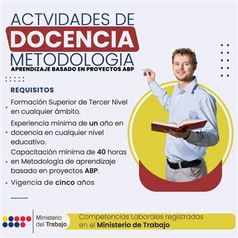 competencias laborales docencia Instituto Ecuatoriano de Capacitación