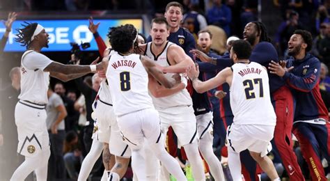 Nikola Jokic Hits 40 Footer At Buzzer As Nuggets Stun Warriors Just