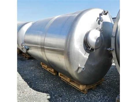 Buy 12200 Liter Behälter aus V2A intermediate bulk container by auction