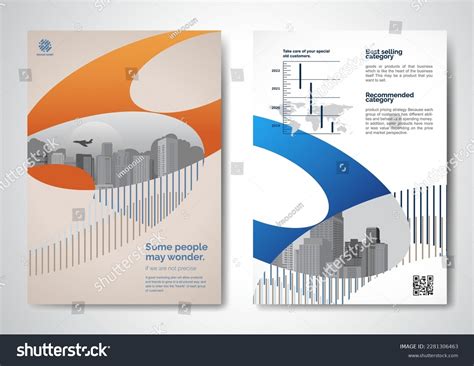 Template Vector Design Brochure Annualreport Magazine Stock Vector Royalty Free 2281306463