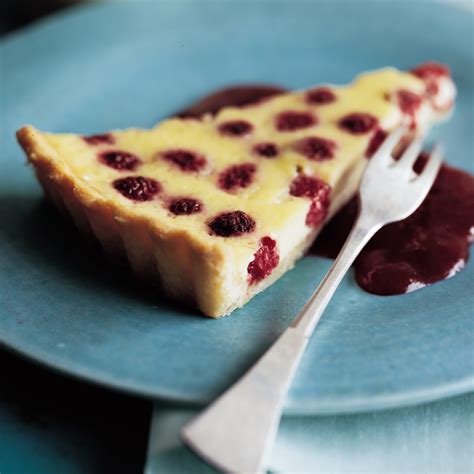 Raspberry Custard Tart Hedonismonline