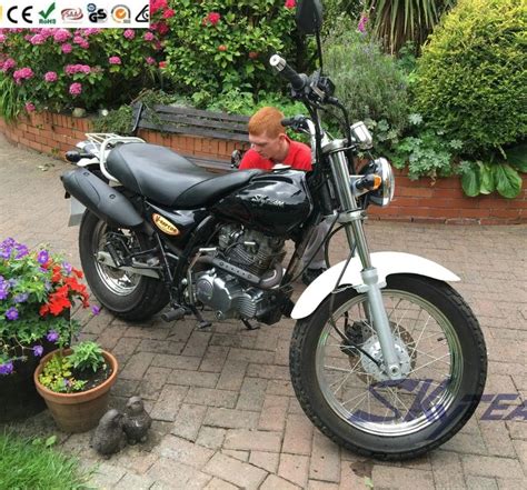 SKYTEAM V Raptor 125cc 4 Stroke On Road Motorcycle EEC Euro III EURO3