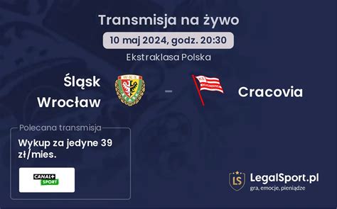 L Sk Wroc Aw Cracovia Gdzie Ogl Da O Kt Rej Mecz W Tv