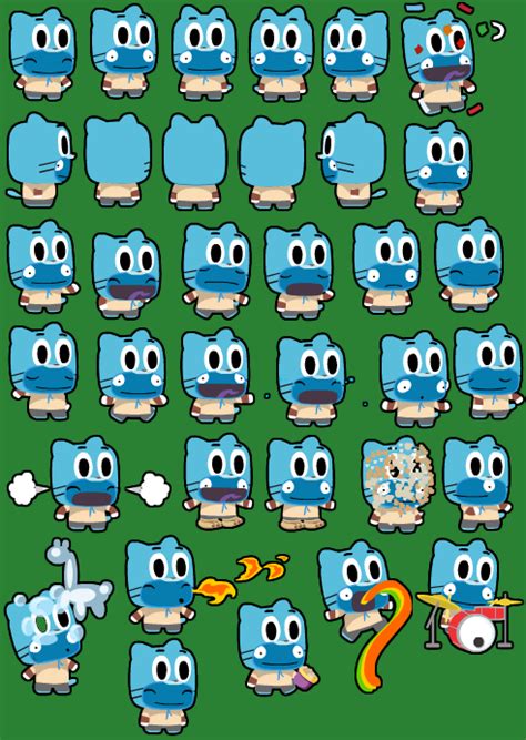 Image - Gumball Toonix Sprites.png - The Amazing World of Gumball Wiki - Wikia