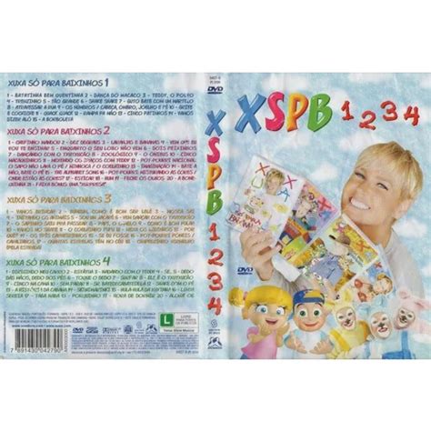 Xuxa so para baixinhos 1 2 3 4 dvd original lacrado em Promoção na