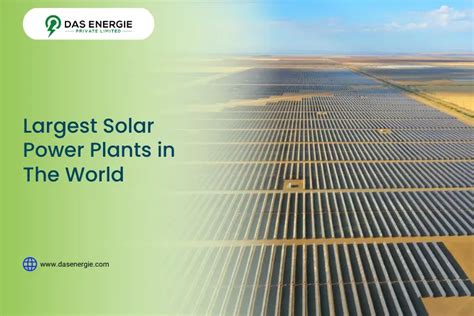 Top 15 Largest Solar Power Plants In The World