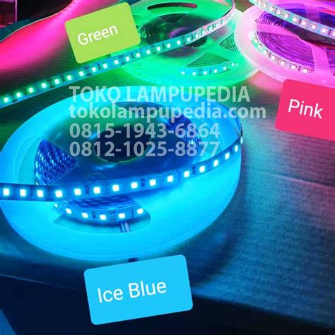 Jual Led Strip Ice Blue Dc V Meter Toko Lampupedia