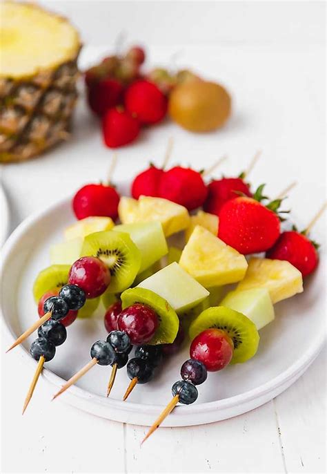 Best 30 Fruit Skewer Appetizers Best Recipes Ideas And Collections