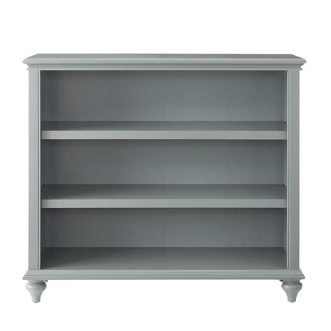 Home Decorators Collection Hamilton 3 Shelf Grey Open Bookcase