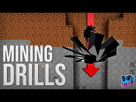 Mining Drills In Only One Command Block Minecraft 111 Working