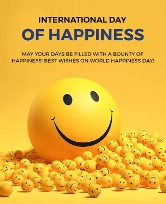 International Day Of Happiness Poster Template PhotoADKing