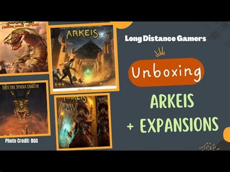 Arkeis Unboxing Retail Version Plus Expansions YouTube