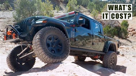 Jeep Gladiator Built For Rock Crawling How Much It Costs Ep