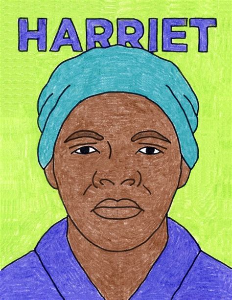 Remarkable Women How To Draw Harriet Tubman · Art Projects For Kids