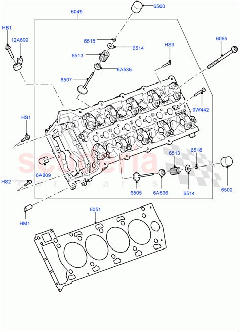 Cylinder Head Nitra Plant Build 5 0 Petrol AJ133 DOHC CDA V