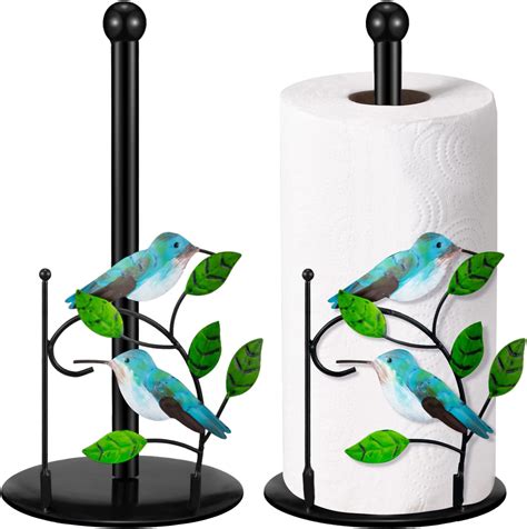 Paper Towel Holder Countertop Decorative Paper Towel Stand Metal Paper Towel Rack