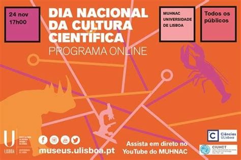 Dia Nacional Da Cultura Científica E Cultura