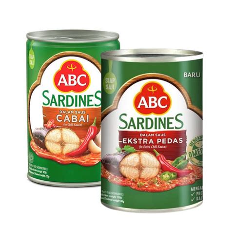 Jual ABC Sardines 425g Shopee Indonesia