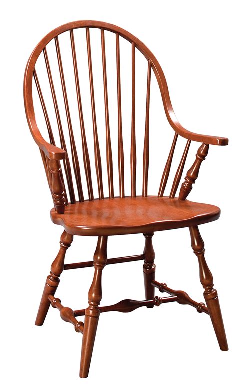 New England Windsor Arm Chair Amish Furniture Connections Amish Furniture Connections