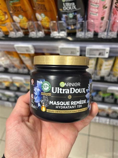 Garnier Ultra Doux Masque Capillaire Rem De Hydratant Charbon