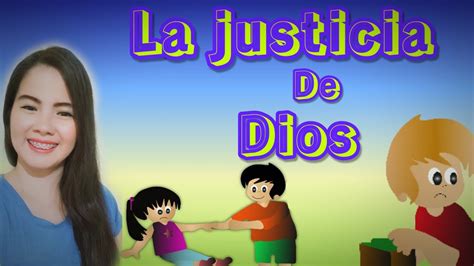 La Justicia De Dios Clase Para Niños Atributos Morales De Dios Youtube