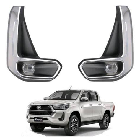 Jual Foglamp Lampu Kabut Toyota Hilux Revo Rocco Chrome