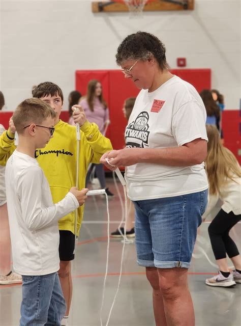 Kiwanis Cares Annual Jump Rope Assembly At Lwje St James R