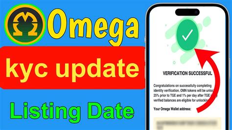 Omega Network Kyc Complete Omega Big New Update Omega Token