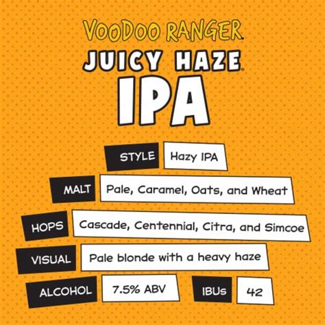 New Belgium Voodoo Ranger Juicy Haze Ipa Craft Beer Cans Fl Oz