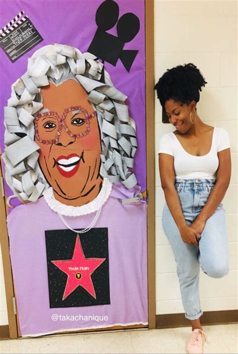 Teacher S Creative Door Decorations For Black History Month Inspire Abc News