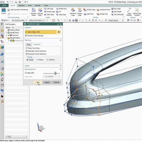 Subdivision Modeling With NX Realize Shape NX Quick Tips NX Design