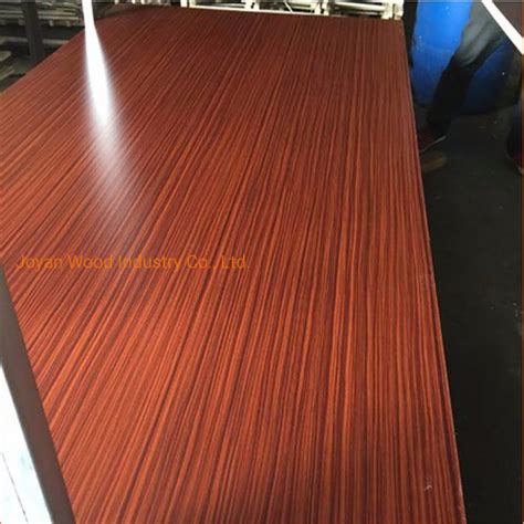 Woodgrain Double Side Melamine Paper Laminated Mdf Board China