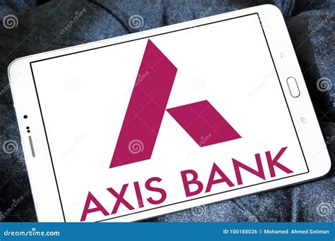 Axis Bank Logo Editorial Photo Image Of Exchange Investment 100188026