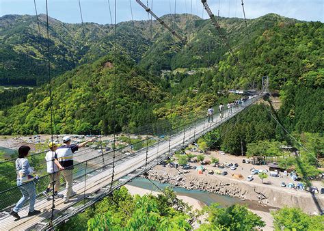 【十津川村】谷瀬の吊り橋 奈良の地域密着型・総合情報サイト Narakko （奈良っこ）