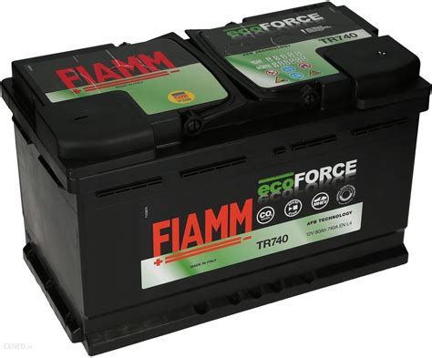 Fiamm Ecoforce Afb 12V 80Ah 740A Tr740 Opinie I Ceny Na Ceneo Pl