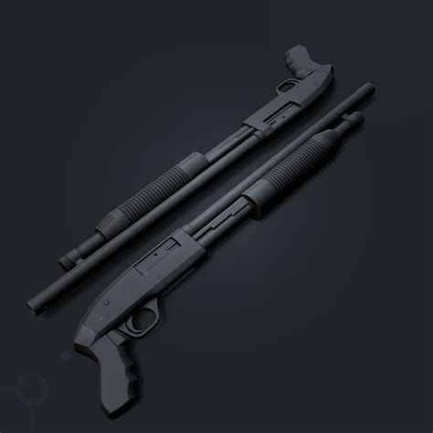 Stl File Mossberg 500 For Printing 🔫 ・design To Download And 3d Print・cults