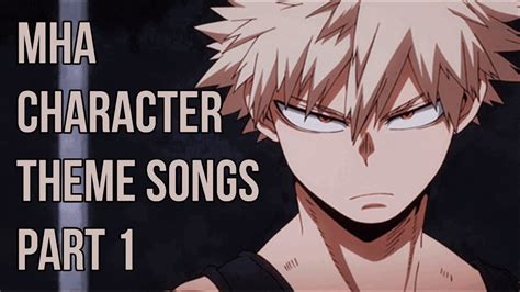 My Hero Academia Character Theme Songs Remake Part 1 Of 3 YouTube