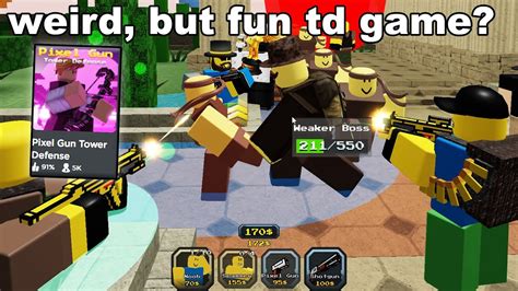 NEW Pixel Tower Defense Game ROBLOX YouTube