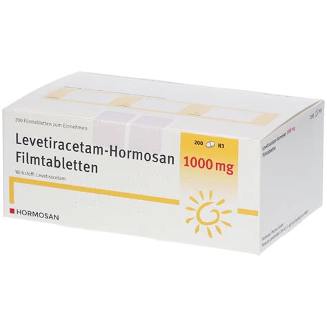 Levetiracetam Hormosan Mg St Mit Dem E Rezept Kaufen Shop