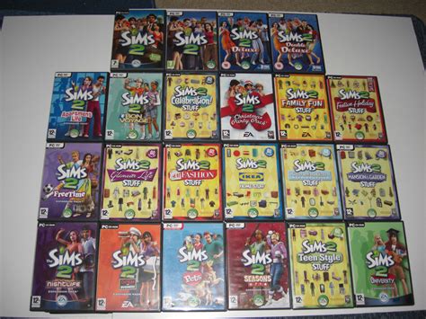 The Sims 2 / Expansion Pack Pc Sims2 Base game / Individual Add-On ...