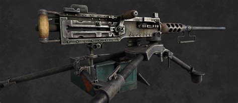 Artstation Machineguntexturesubstancepainter