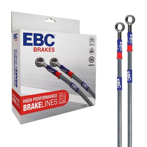 Ebc Brakes Jeep Grand Cherokee Stainless Braided Brake Lines Front And