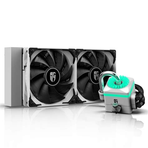 Buy Deep Cool Captain X Wh Rgb Aio Cpu Liquid Cooler Anti Leak Tech