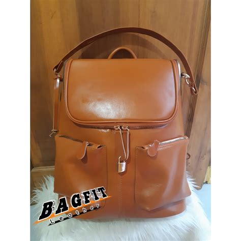 Jual SIZE L RANSEL PAPIRUT KULIT PREMIUN ASLI GARUT Shopee Indonesia